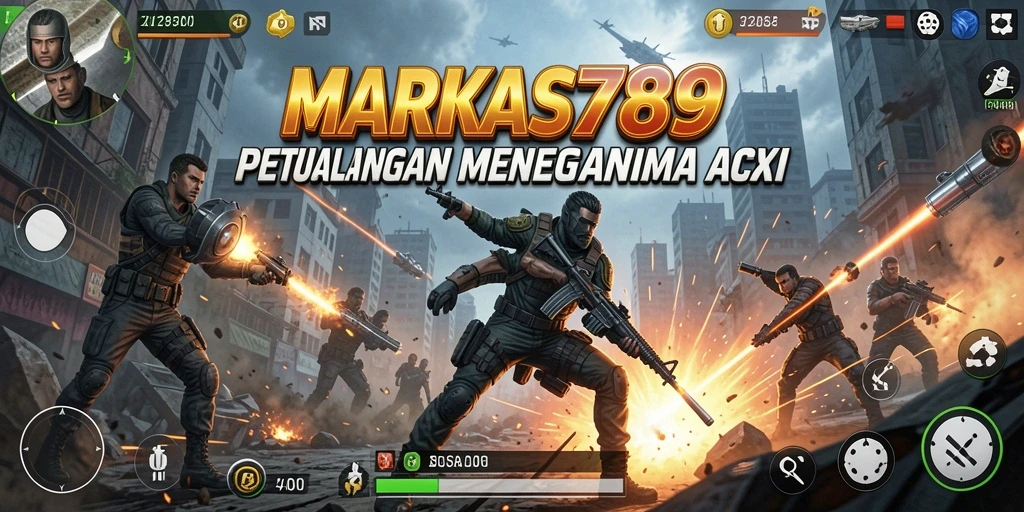 Tampilan seru dari gameplay MARKAS789 yang penuh aksi.