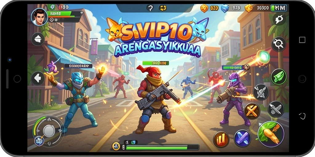 Tampilan menarik dalam gameplay SVIP10 dengan desain karakter yang memukau.