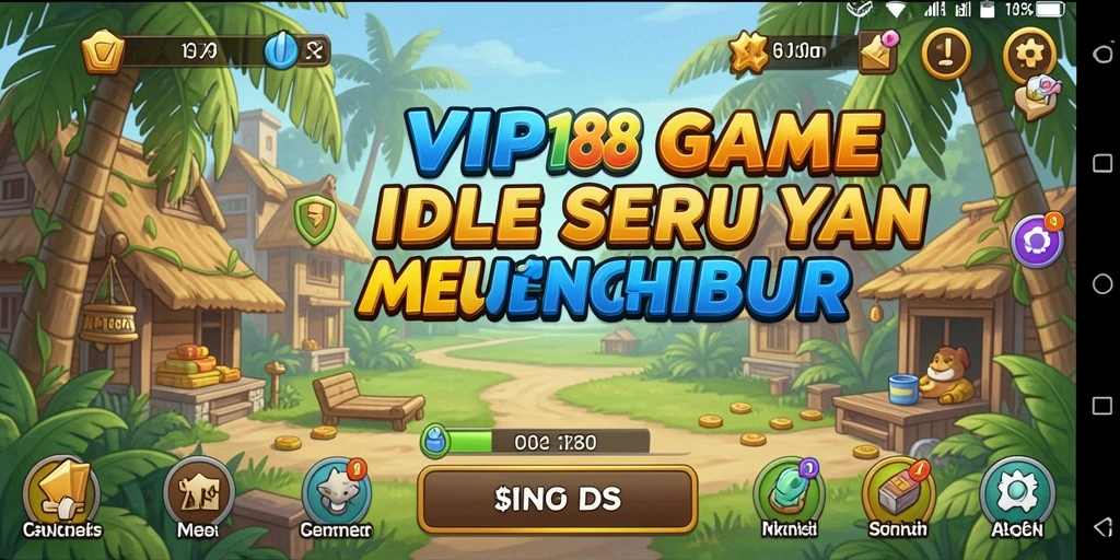 Tampilan gameplay VIP188 menampilkan aksi santai dan menyenangkan.