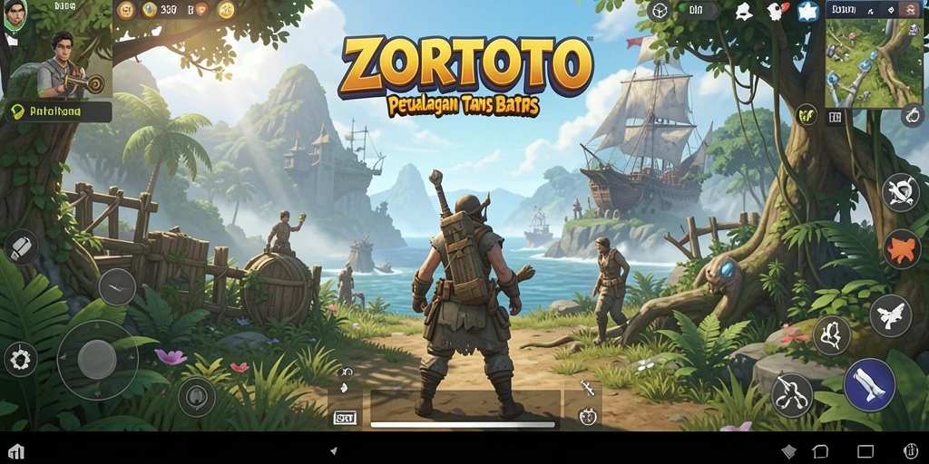 Gameplay ZORTOTO yang menakjubkan di dunia terbuka.